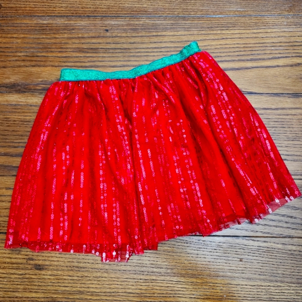 Holiday Christmas skirt